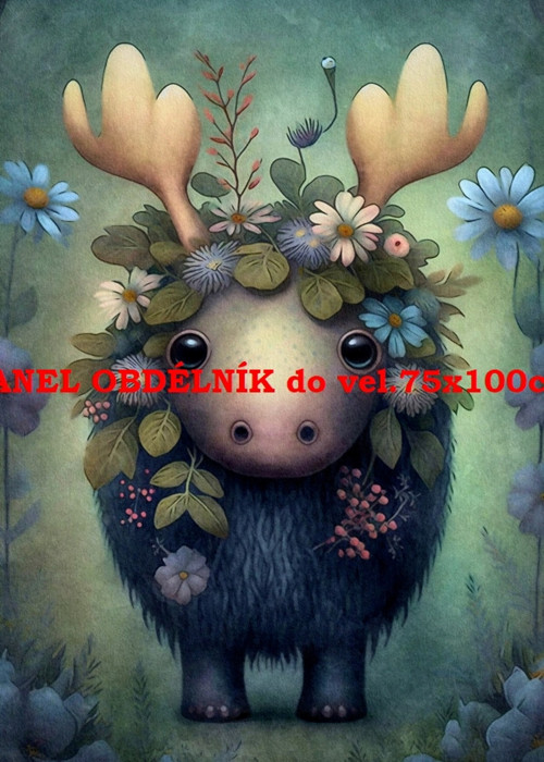 Bavlněný panel 18x25 cm skladem — foto 1