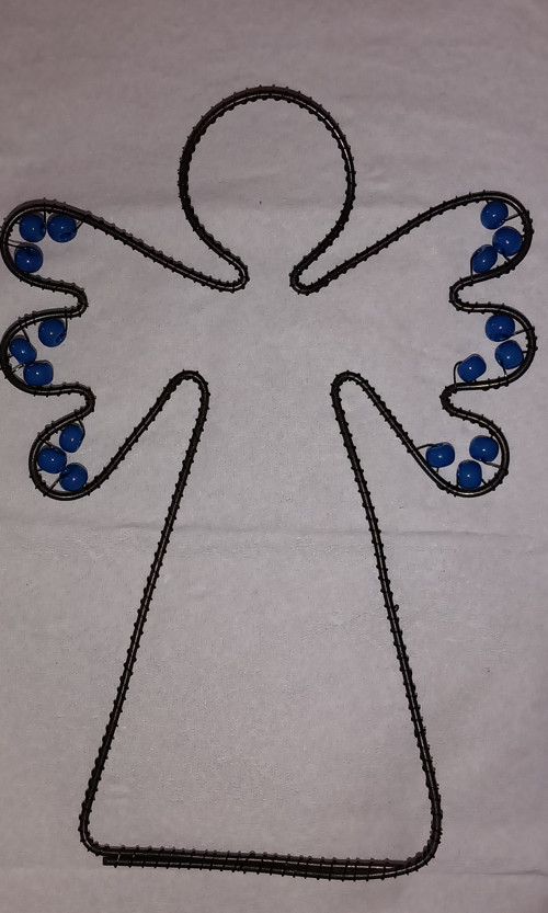 Drátovaný anděl var. 2