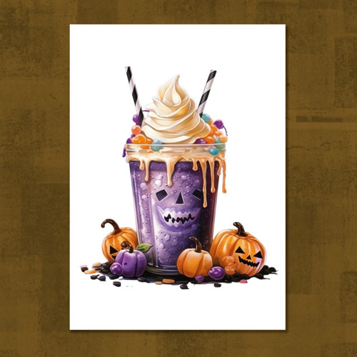 Halloweenský drink 5.