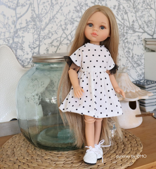 Bílé Šaty pro panenky - 32 cm Paola Reina / od by OMO | Fler.cz