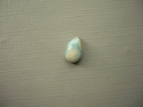 Kabošon - larimar 9 mm, č.43Cf — foto 1
