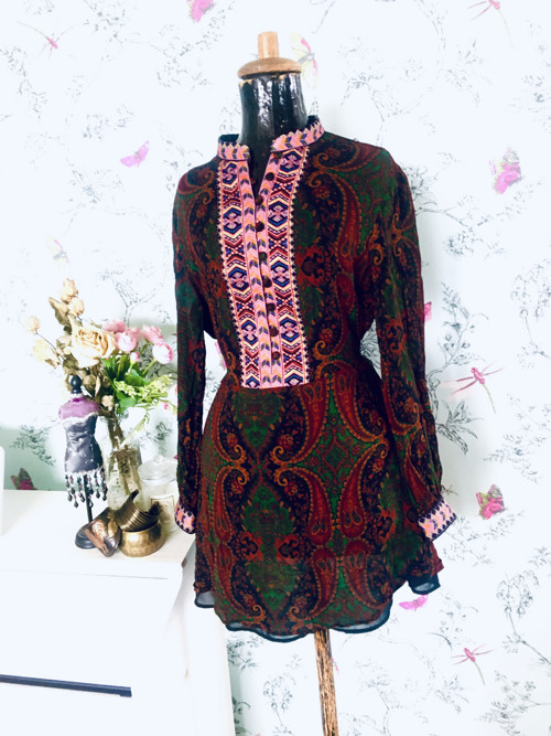 Šaty boho podzimní — foto 1