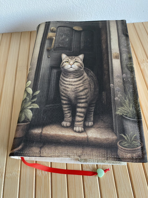 Obal na knihu -Krásné ráno s kočkou