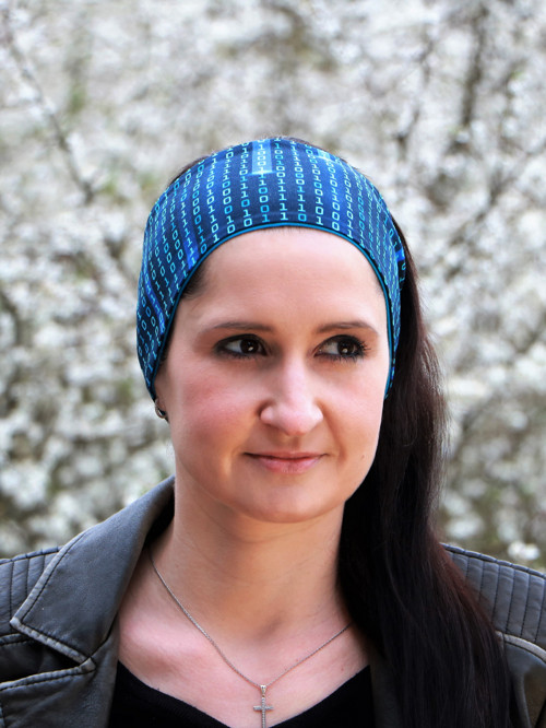 Úpletová čelenka ITčkár