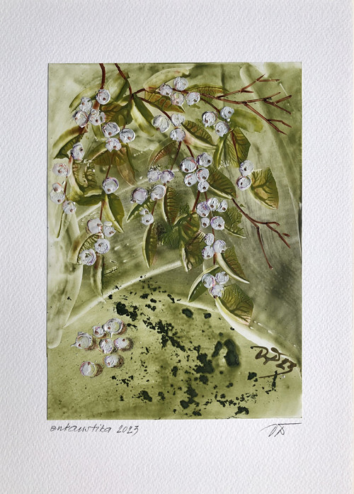 Enkaustika Pámelník II 15 x 21 cm
