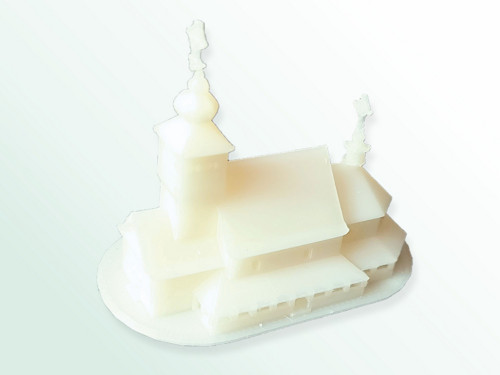 3D tisk kostela s. Anny v Rožnově p.R.