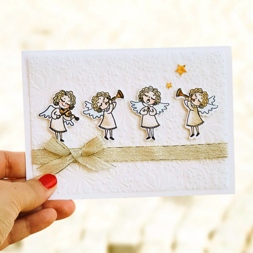Vánoční přání (609) - originální a handmade