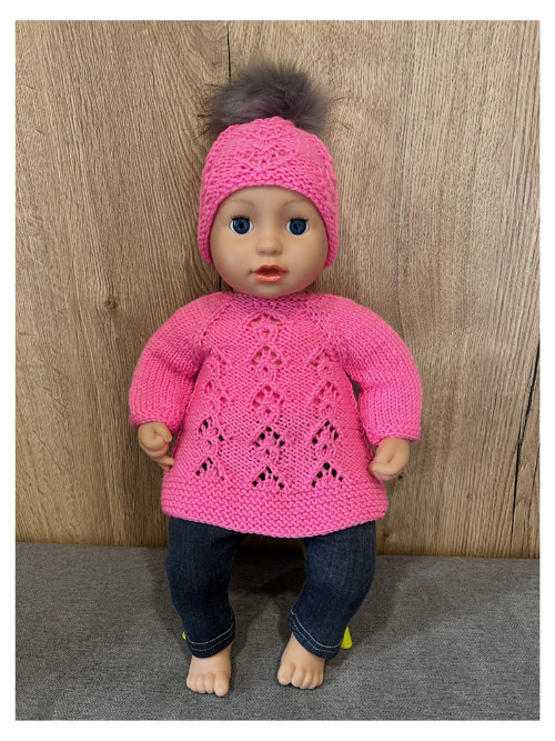 Set pre panenku BABY ANNABELL 43 cm - ružový
