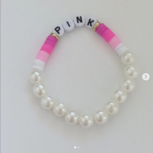 Růžový náramek PINK — foto 1