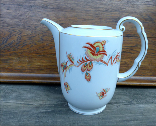 Ohnivě ... porcelánová konvice — foto 1
