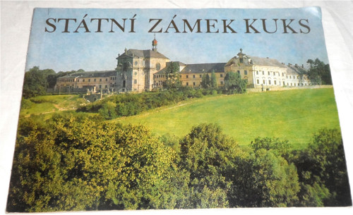 Informační BROŽURA Státní zámek Kuks, 1980