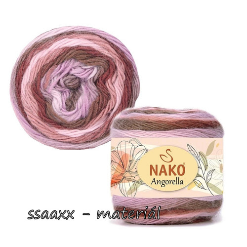 Nako Angorella ~ růžovohnědá ~ 87532 — foto 1