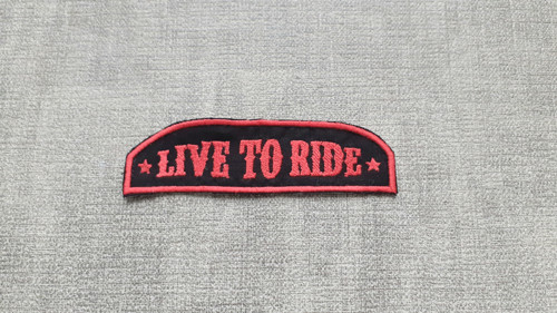 Nášivka Live to ride