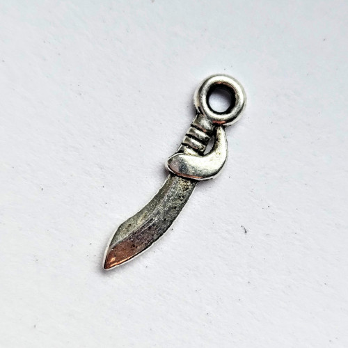 Přívěsek - dýka 20x4 mm, 5 ks