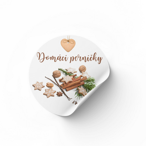 Domácí perníčky - samolepky