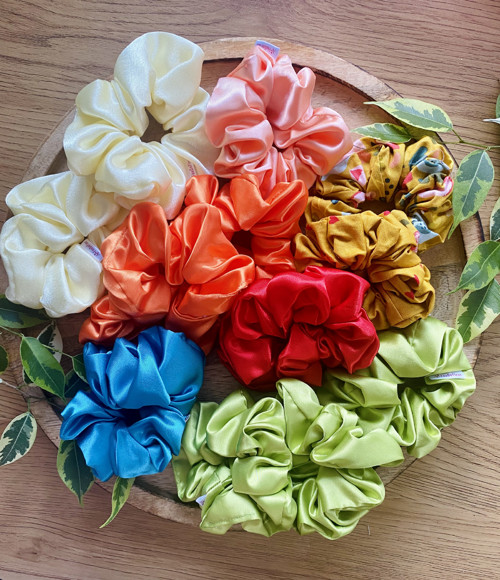 Scrunchie gumička - DĚTSKÁ