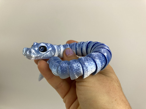 Mladá krajta - 28 cm, 3D tisk — foto 1