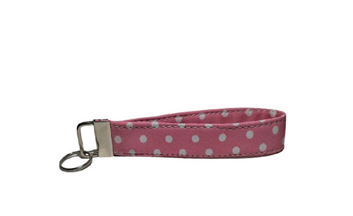 Klíčenka Small Polka Dot růžová