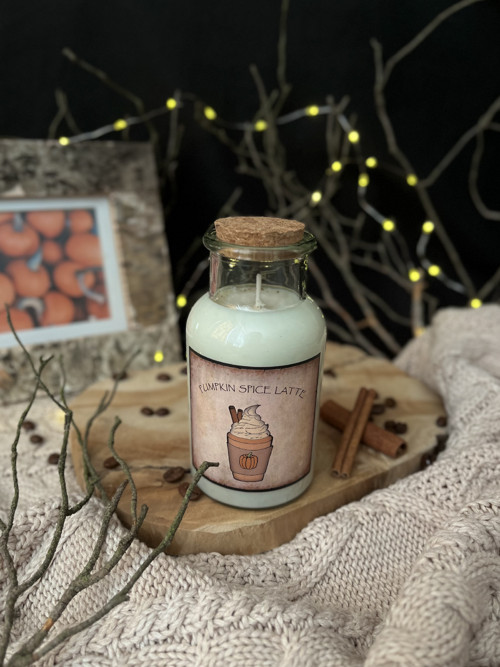 Svíčka Pumpkin spice latte — foto 1