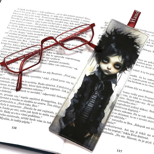FANTASY - textilní záložka do knihy