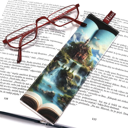 LETNÍ TOULKY - textilní záložka do knihy