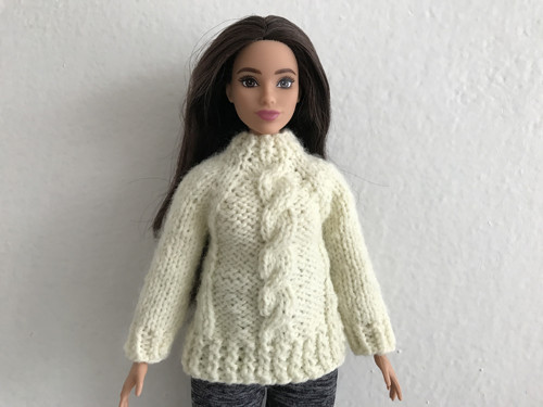 Svetr pro Barbie baculka — foto 1