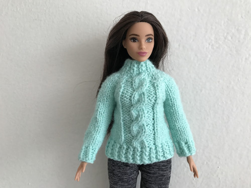 Svetr pro Barbie baculka — foto 1