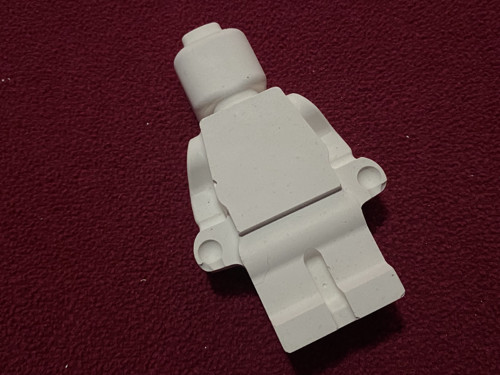 Sádrový odlitek - lego postavička