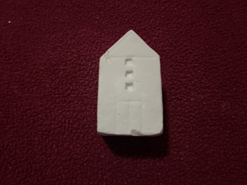 Sádrový odlitek - 3D dům č.5
