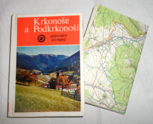 KRKONOŠE a Podkrkonoší + přílohová mapa, 1975