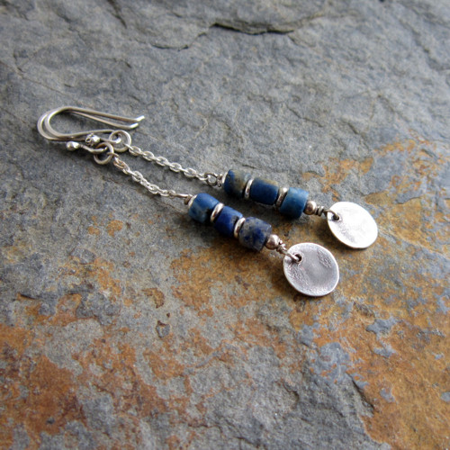 Jeanna - stříbro a lapis lazuli — foto 1
