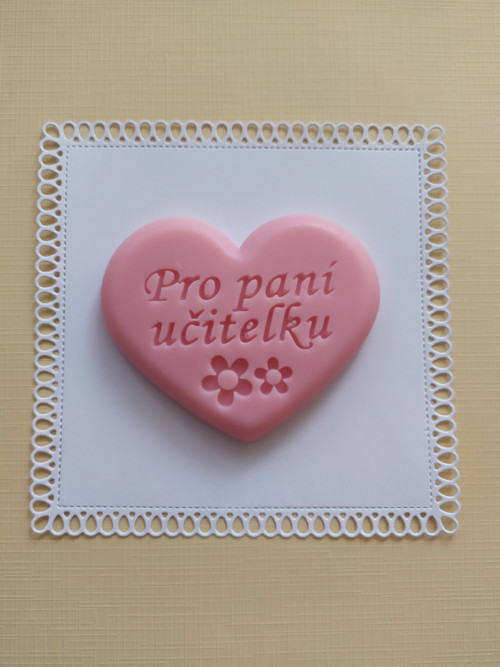 Pro paní učitelku - srdíčko