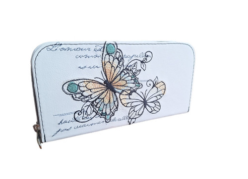 Zipová peněženka Butterfly No.4