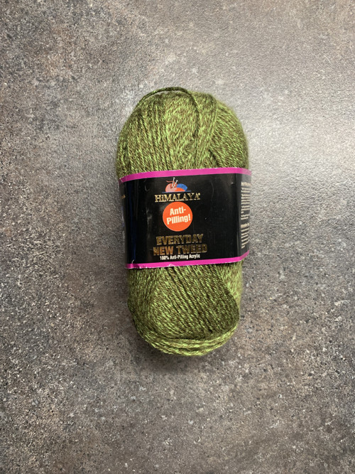 Příze EVERYDAY NEW TWEED zelená 100g