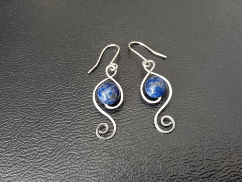 Lapis lazuli spirálky — foto 1