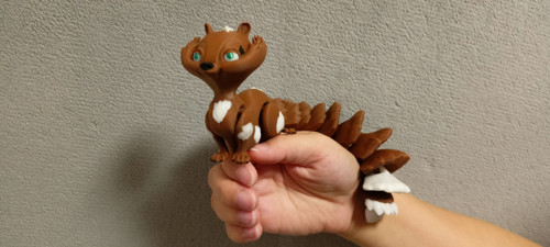 Flexi Veverka - 23,5 cm - 3D tisk — foto 1