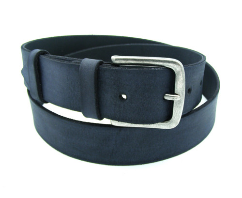 Šedý patinovaný opasek, šíře 4cm