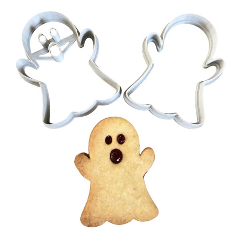 Vykrajovátko linecké halloween duch 2 - 8 cm