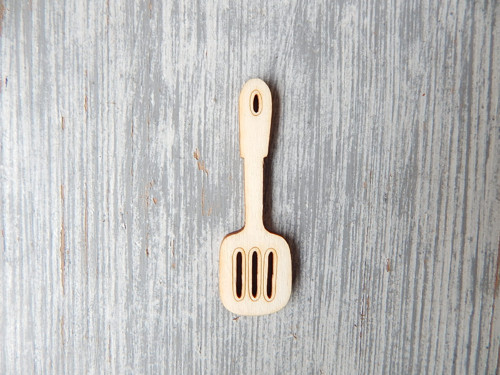 Dřevěný výřez podběračka 2 x 6 cm