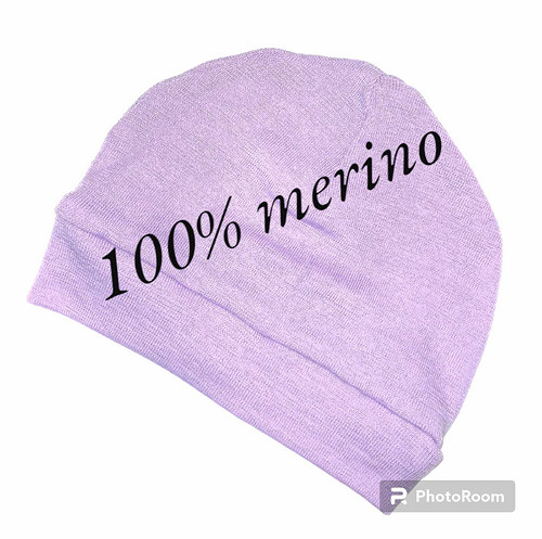 Čepička z merina 9 - 12 měs
