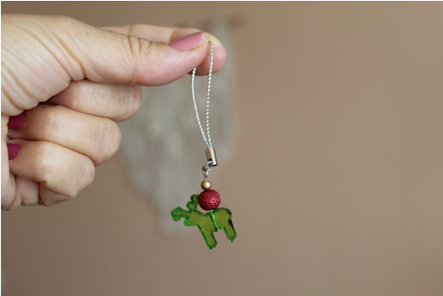 Přívěsek na klíče ....sobík
