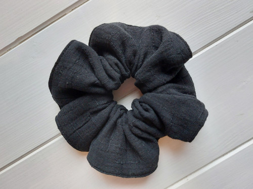 Scrunchie mušelínová BAMBUS — foto 1