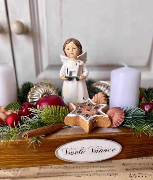 Adventní nostalgický svícen — foto 1