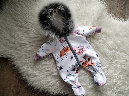 Softshellová kombinéza Baby Born 43cm - Koloušci