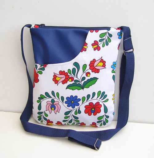 Modrá kabelka Crossbody — foto 1