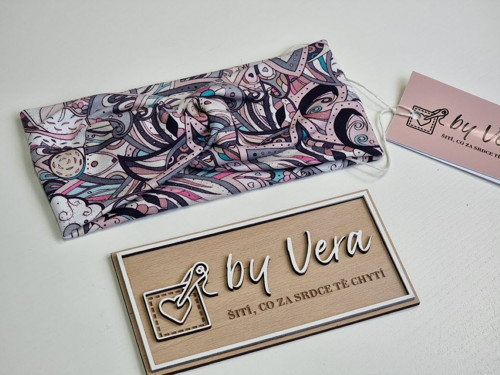 Čelenka křížená dětská Deluxe Vzor