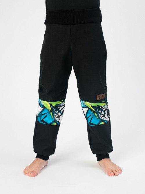 Drexiss zimní soft BLACK-GRAFFITI GREEN