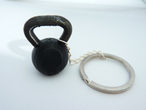 Kettlebell přívěsek na klíče