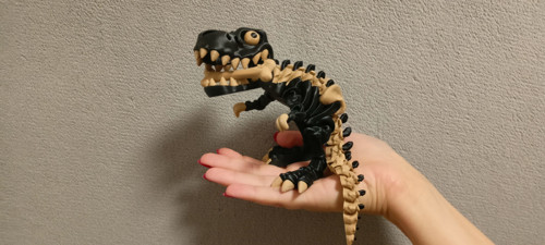 Flexi Kostěný Tyranosaurus Rex - 25 cm - 3D tisk — foto 1