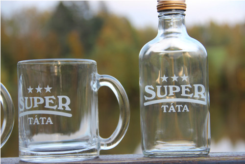 Super táta hrníček pro tátu a placatka